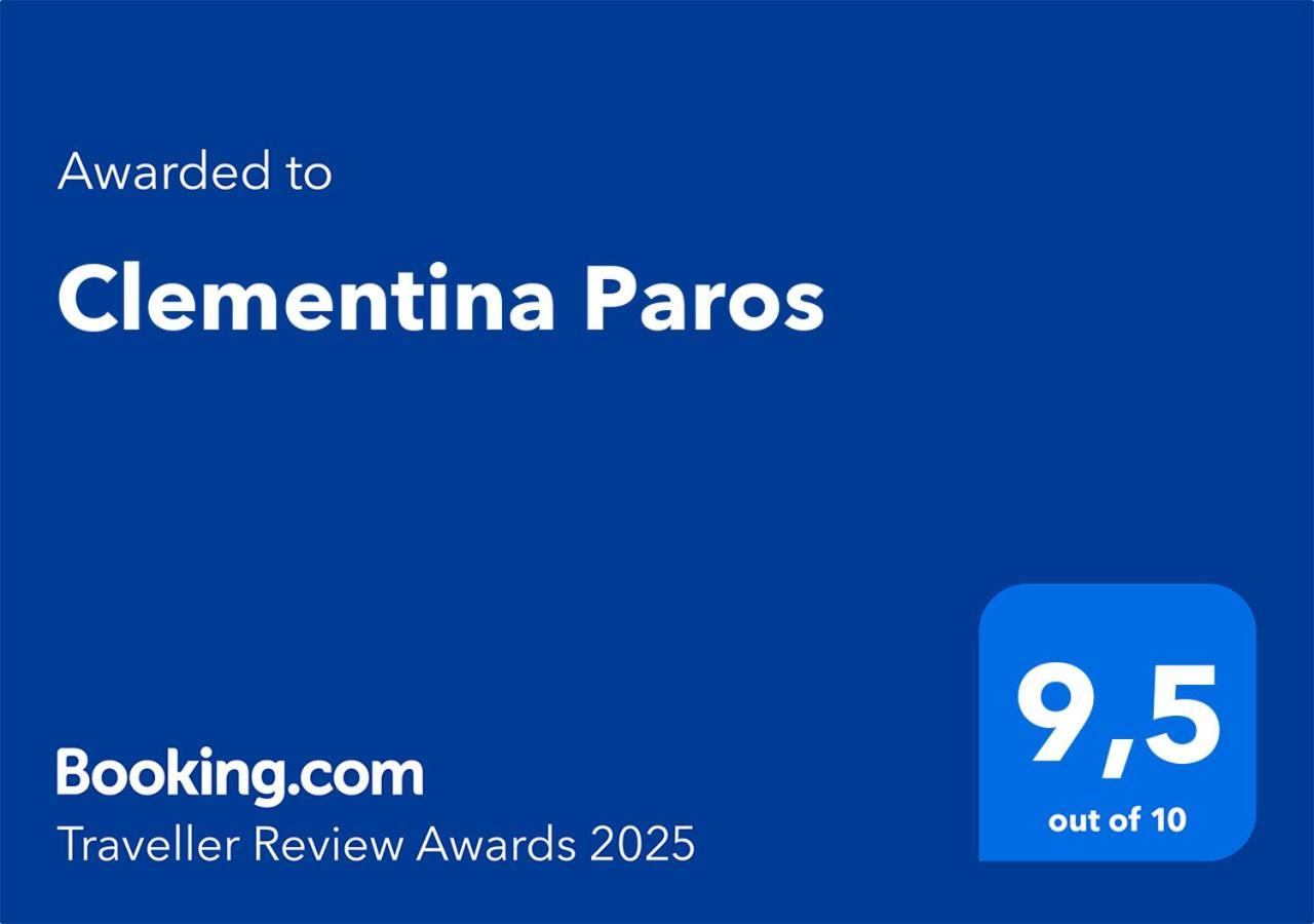 Clementina Paros Apartment Naousa  Bagian luar foto